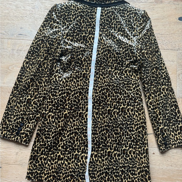 STUNNING Custom made Leopard Jacket size XSP/SP  new price firm! - Picture 9 of 10